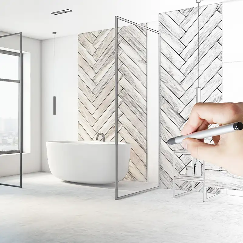 Bathroom remodel design